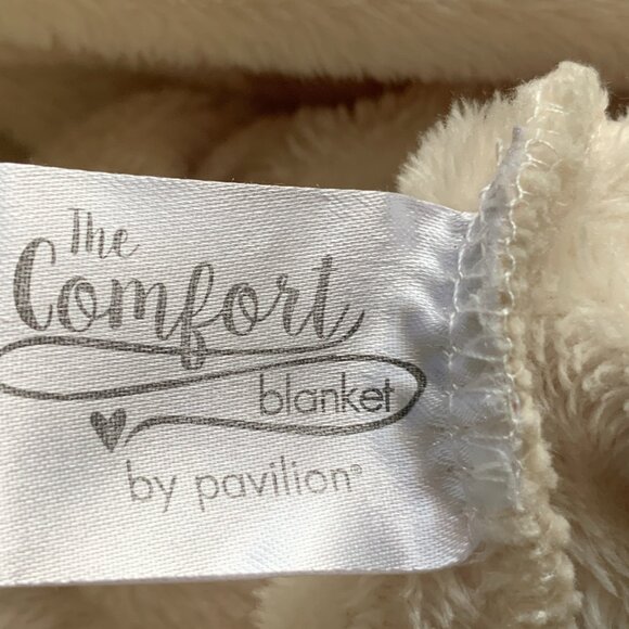 Sweet Baby Wished Upon A Star Snuggle Swaddle 26 x 28" Blanket Cream Plush Soft - Picture 5 of 10